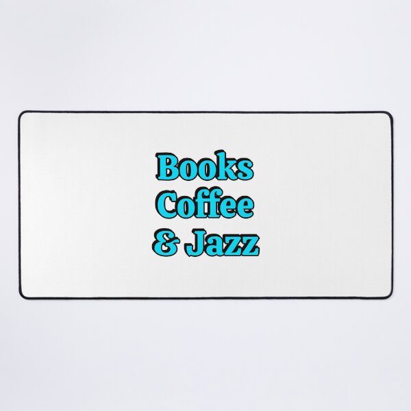 Item preview, Books coffee and Jazz designed and sold by Inspirationmotivation.