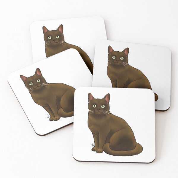 Item preview, Cat - Burmese Cat - Sable designed and sold by Jennifer Stolzer.