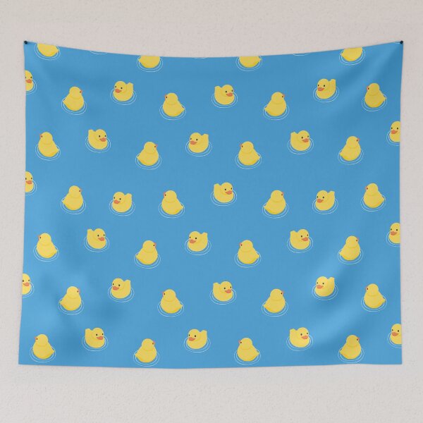 Item preview, rubber ducks - blue designed and sold by littlearrow.