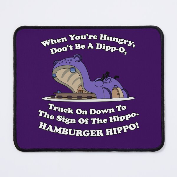 Item preview, Hamburger Hippo  designed and sold by robotghost.