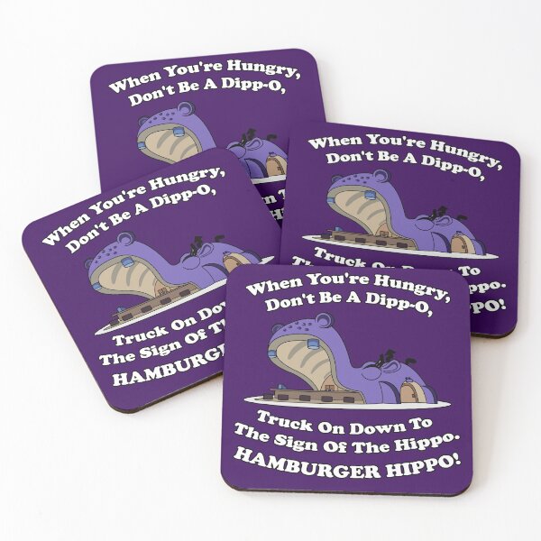 Item preview, Hamburger Hippo  designed and sold by robotghost.