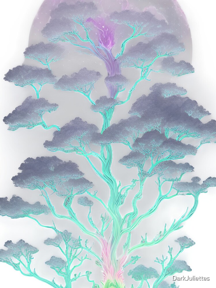 Thumbnail 4 of 4, iPhone Case, Tree Explosion designed and sold by DarkJuliettes.