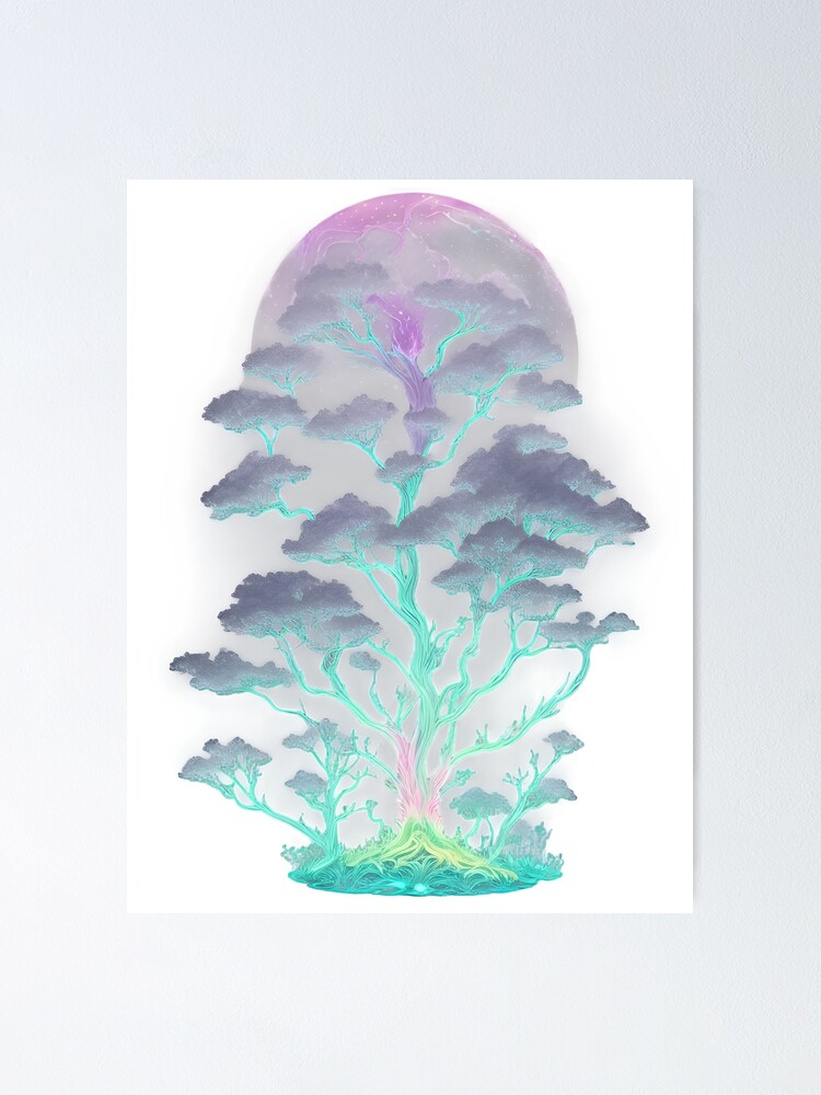 Thumbnail 1 of 3, Poster, Tree Explosion designed and sold by DarkJuliettes.