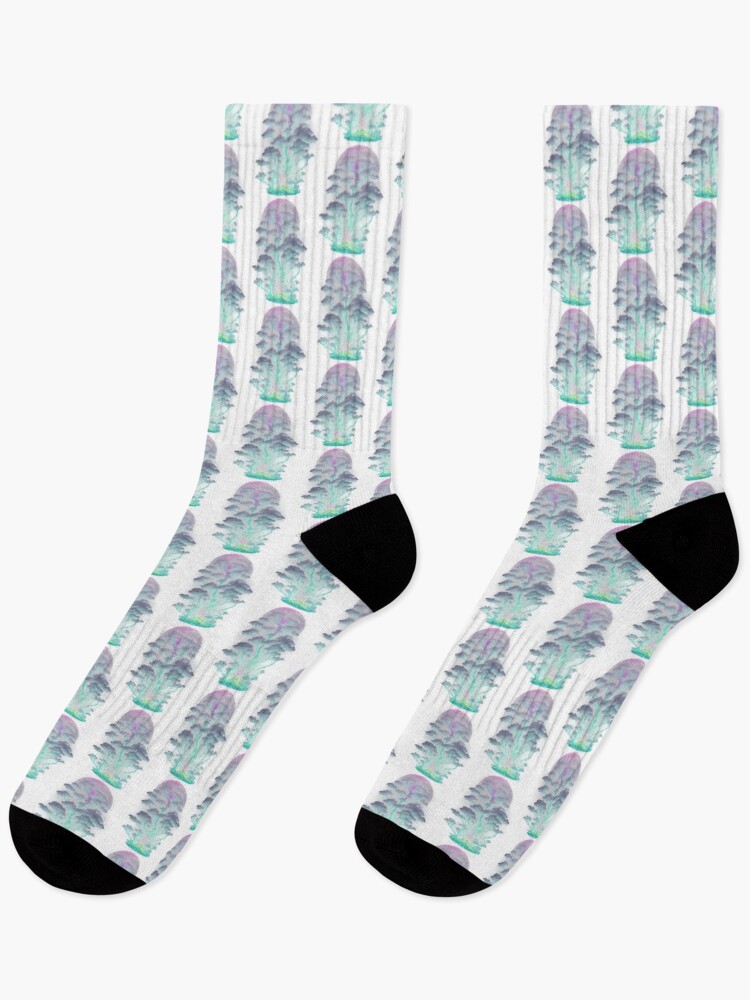 Thumbnail 1 of 5, Socks, Tree Explosion designed and sold by DarkJuliettes.