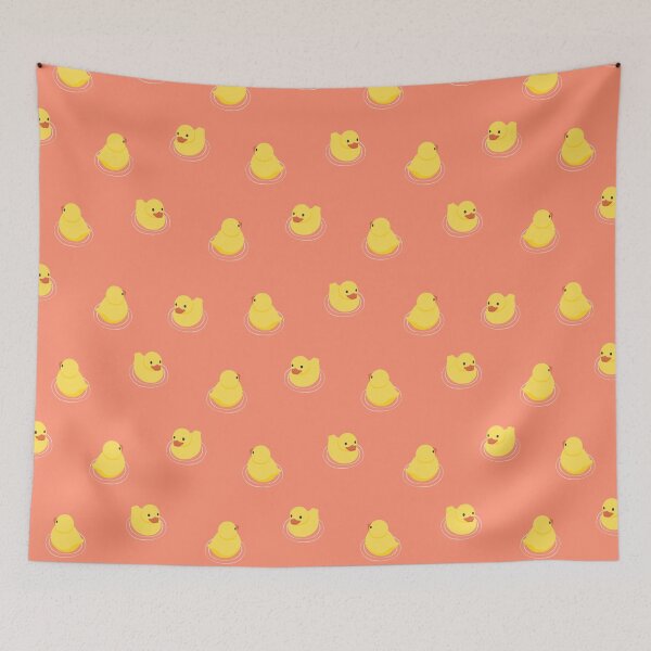 Item preview, rubber ducks - coral designed and sold by littlearrow.