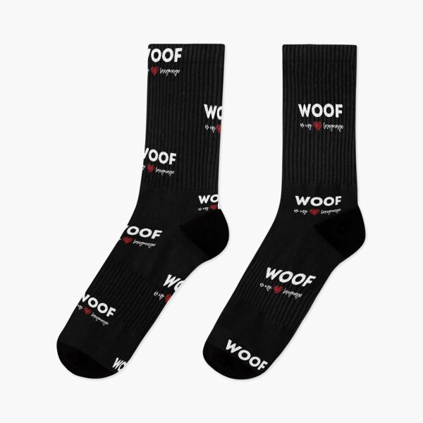 Item preview, Woof Is My Love Language - funny gifts for dog lovers designed and sold by alczar.