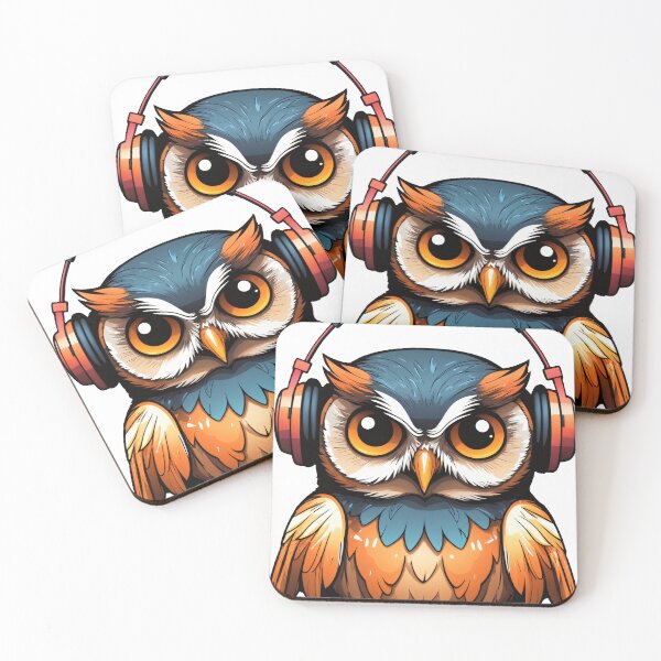 Item preview, Groovy Owl designed and sold by loadinglevelone.