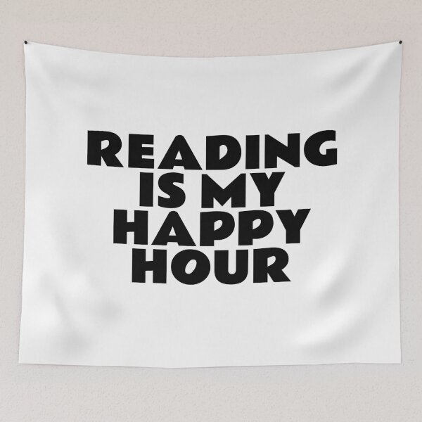 Item preview, Reading Is My Happy Hour  designed and sold by Inspirationmotivation.