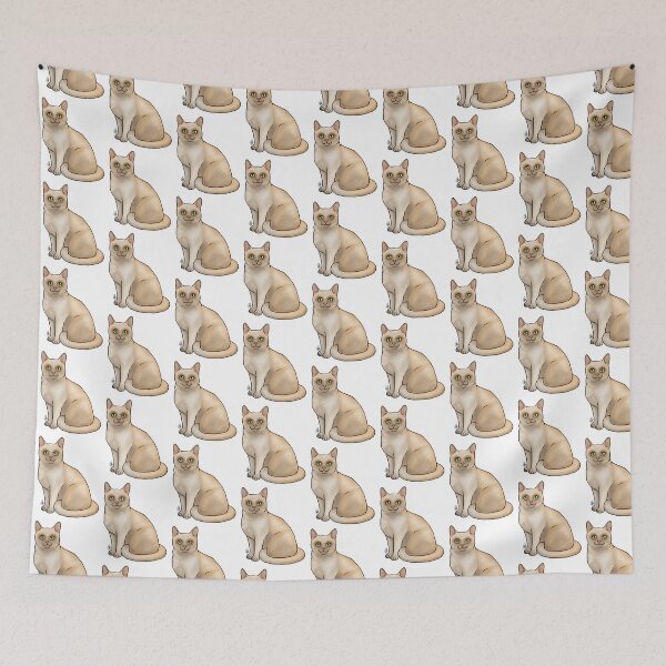 Item preview, Cat - Burmese Cat - Cream designed and sold by Jennifer Stolzer.