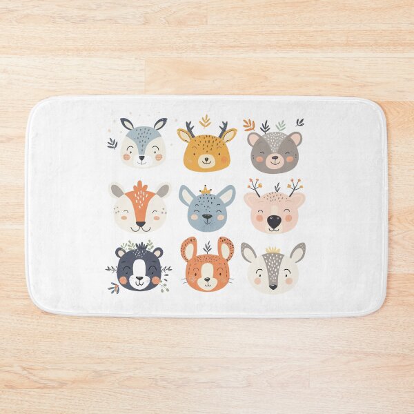 Item preview, Cute Wild Animals designed and sold by NicolasGlowArt.