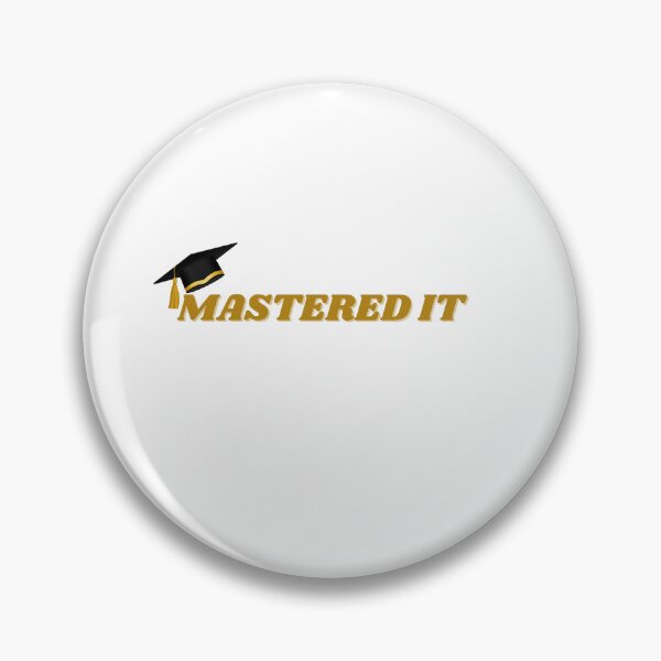 Item preview, Mastered it, gold  designed and sold by ChiWellness Shop.