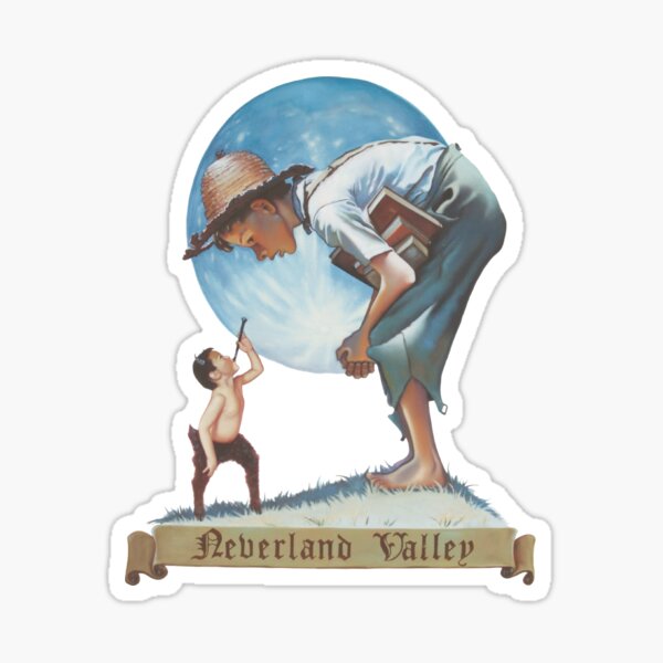 Neverland Valley Sticker
