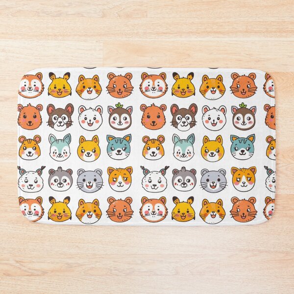 Item preview, Pack Of Cute Different Animals designed and sold by NicolasGlowArt.