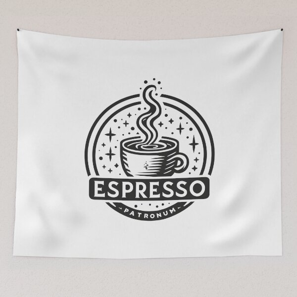 Item preview, Espresso Patronum - Logo - Funny Fantasy designed and sold by Fenay Designs.