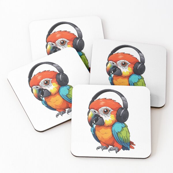 Item preview, Groovy Parrot! designed and sold by loadinglevelone.