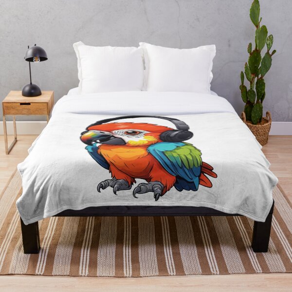 Item preview, Groovy Parrot! designed and sold by loadinglevelone.