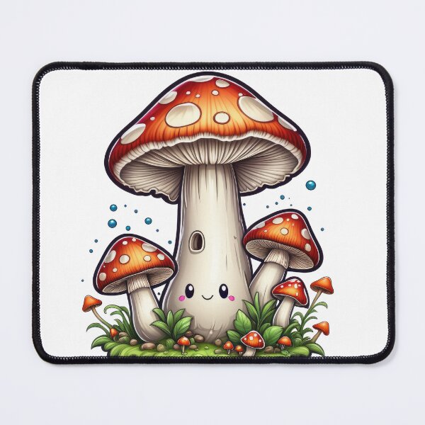 Item preview, Veggie - happy mushroom designed and sold by ThaGraphicShop.