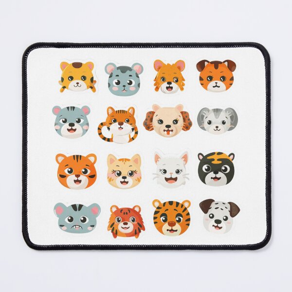 Item preview, Cute Animals In Pack designed and sold by NicolasGlowArt.