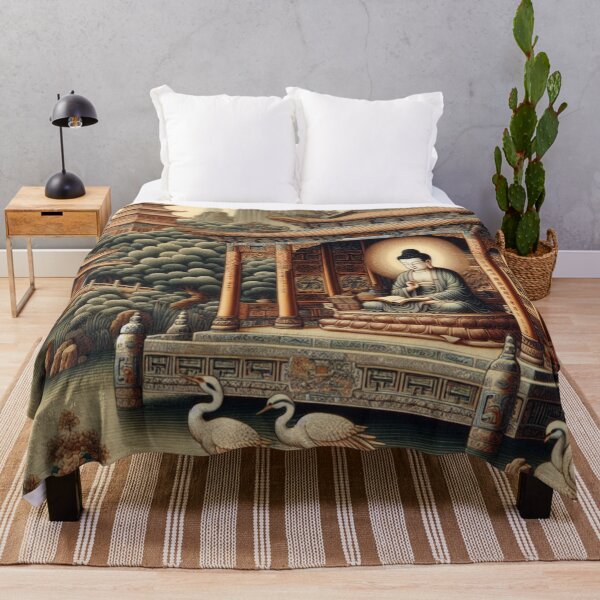 Item preview, Buddha Seeks Enlightenment By the Brook designed and sold by silklotus.