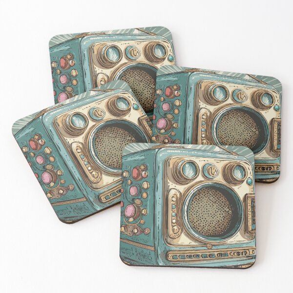 Item preview, "Microwave Memories: Retro Kitchen Nostalgia designed and sold by bb-15artstudio.
