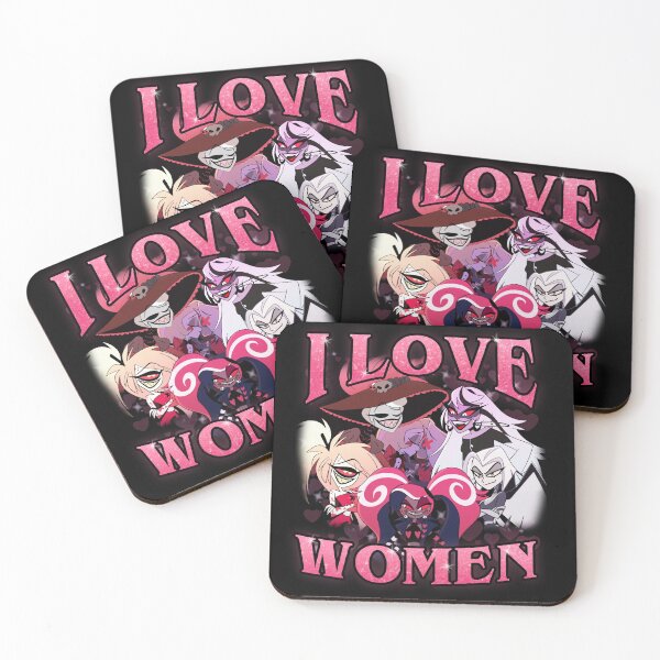 Item preview, Hazbin Hotel - I love women designed and sold by Alpinkpaca.