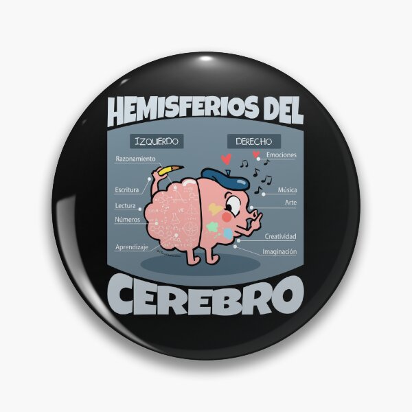 Item preview,  Brain hemispheres (Spanish) designed and sold by Claustronautas.