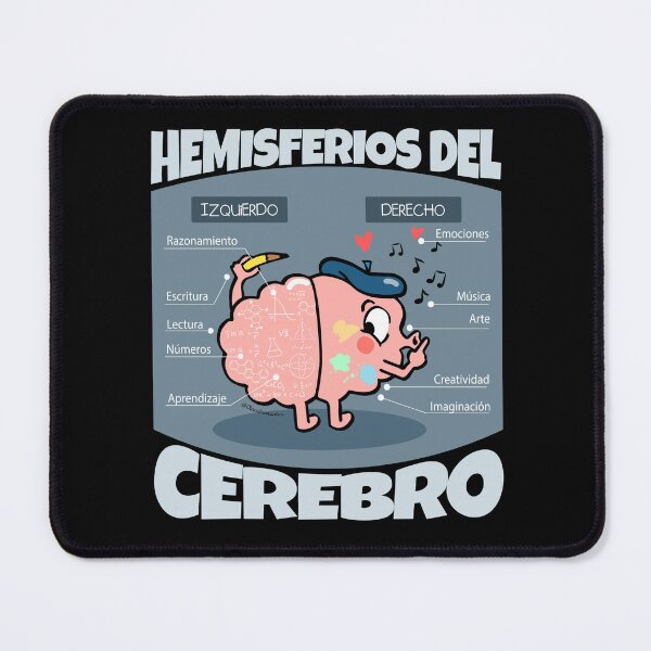 Item preview,  Brain hemispheres (Spanish) designed and sold by Claustronautas.