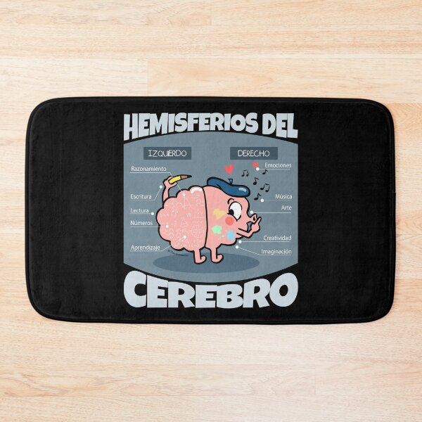 Item preview,  Brain hemispheres (Spanish) designed and sold by Claustronautas.