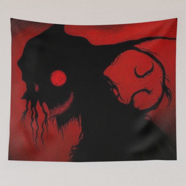 Item preview, Abstract Vintage Eerie Creaper designed and sold by TheDarkWardrobe.