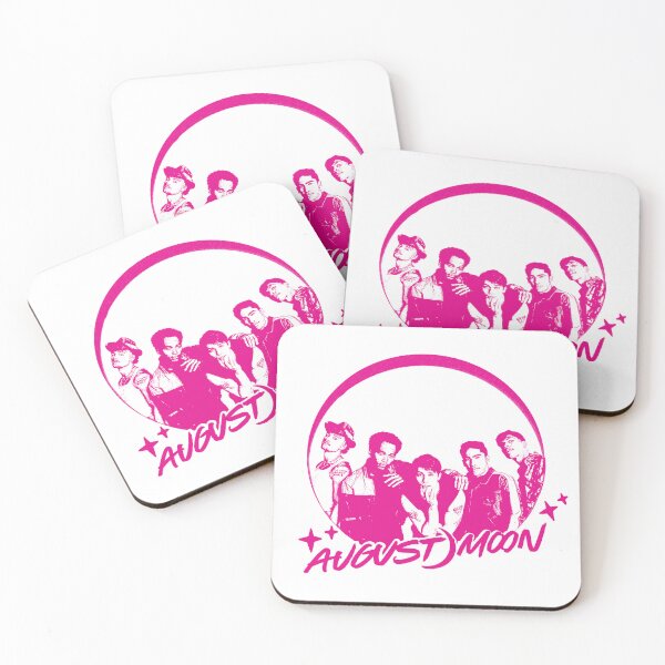 Item preview, August Moon Band Shirt Pink Black Silhouette  designed and sold by baranskini.