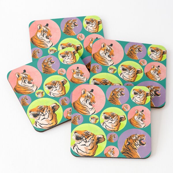 Item preview, Tiger Artpop Pattern designed and sold by SierraSnipes.