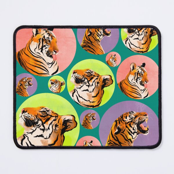 Item preview, Tiger Artpop Pattern designed and sold by SierraSnipes.