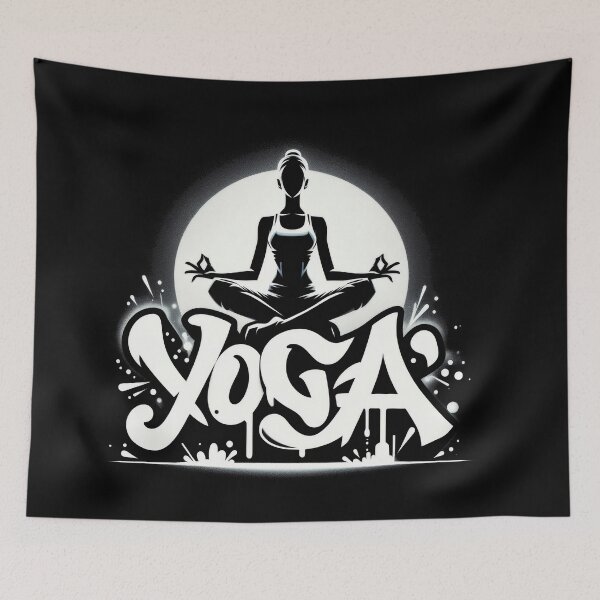 Item preview, Street Art Joga designed and sold by NEUMANN ArtWear Boutique.