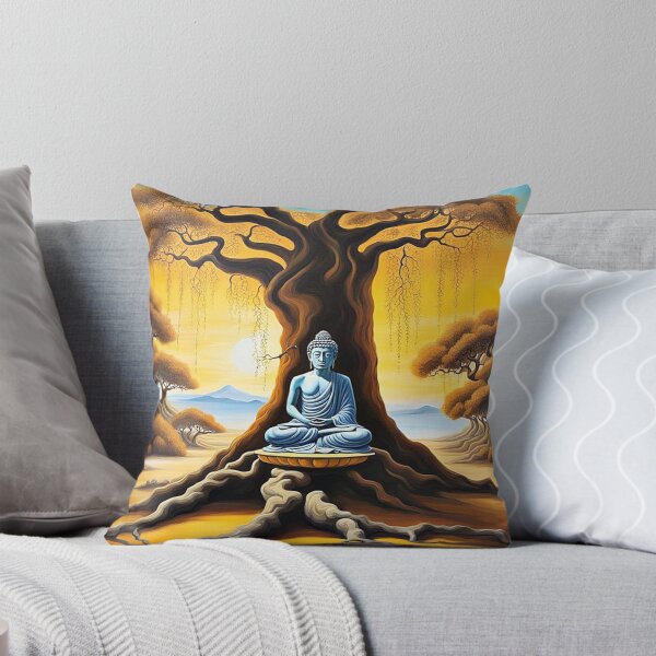 Item preview, Buddha mediates under tree designed and sold by George Hutton Hunter.