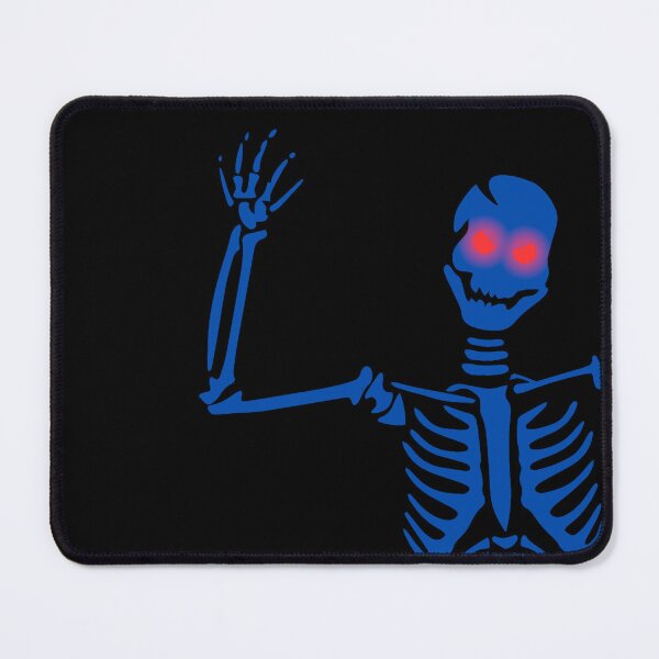 Item preview, Dance With Death Preppy Skeleton Dancing Horror navy blue Skeleton Red eyes designed and sold by Cr320.