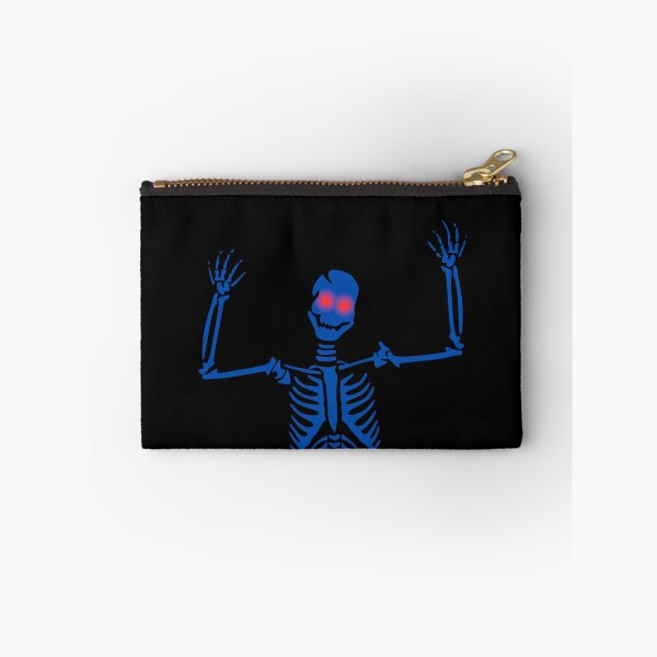 Item preview, Dance With Death Preppy Skeleton Dancing Horror navy blue Skeleton Red eyes designed and sold by Cr320.