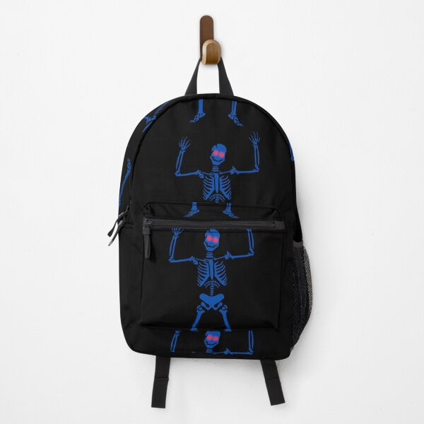 Item preview, Dance With Death Preppy Skeleton Dancing Horror navy blue Skeleton Red eyes designed and sold by Cr320.