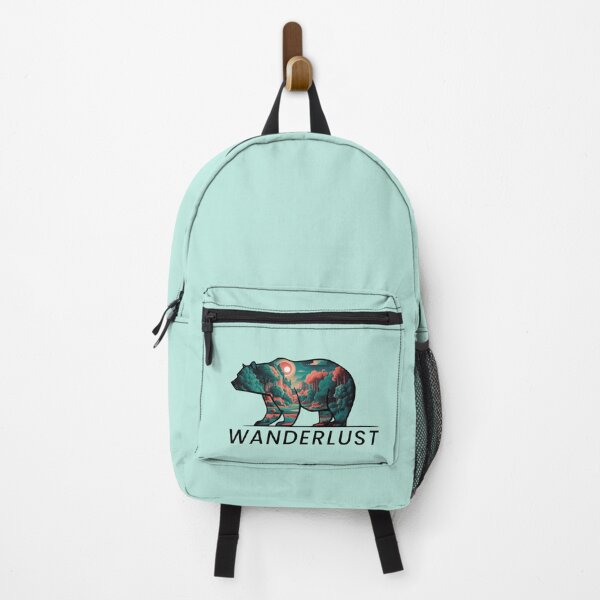 Artikelvorschau, Wanderlust Natur Bär entworfen und verkauft von FishEyeWorks.