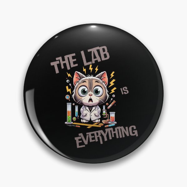 Item preview, The Lab is Everything, Kitty Lab Day  designed and sold by BlueGoldArt.