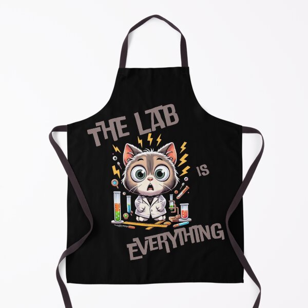 Item preview, The Lab is Everything, Kitty Lab Day designed and sold by BlueGoldArt.