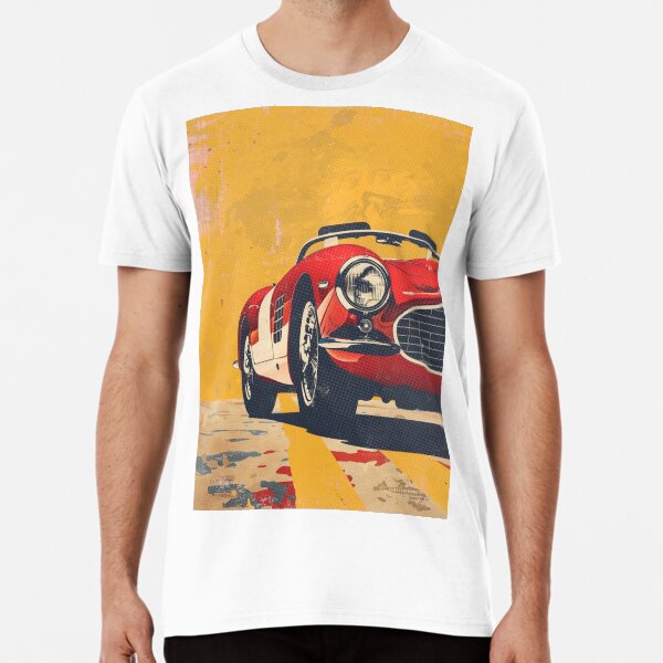 Vista previa del artículo con la obra «Coche clásico en estilo retro.», diseñado y vendido por PeartIsOn.