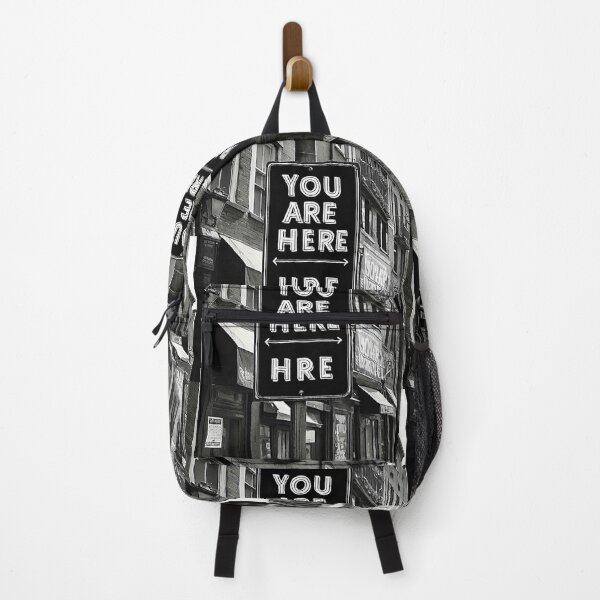 Item preview, You Are Here Urban B&W Sign. designed and sold by Giulivo Store Graphic.