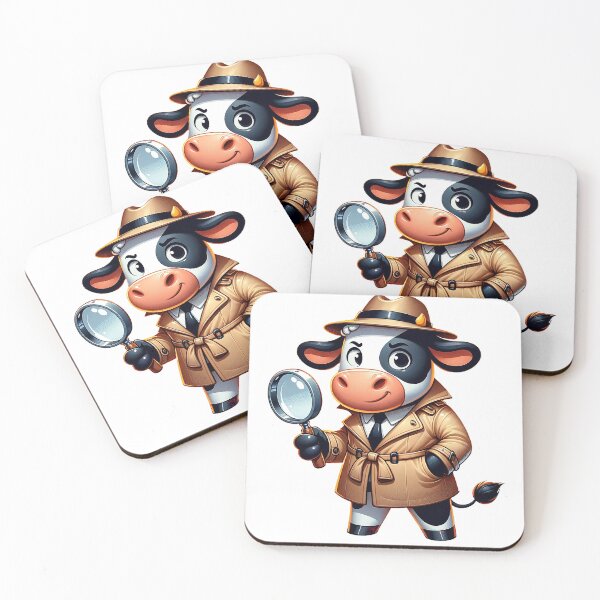 Item preview, Mystery Solver Moo - The Detective Cow Adventure designed and sold by Moo-larious Creations From Down Udder.