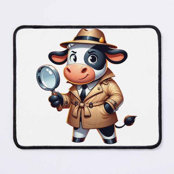 Item preview, Mystery Solver Moo - The Detective Cow Adventure designed and sold by Moo-larious Creations From Down Udder.