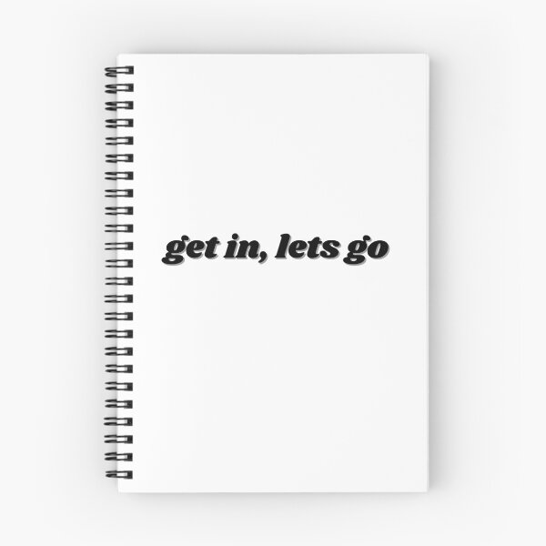 Item preview, get in lets go, black designed and sold by ChiWellness Shop.