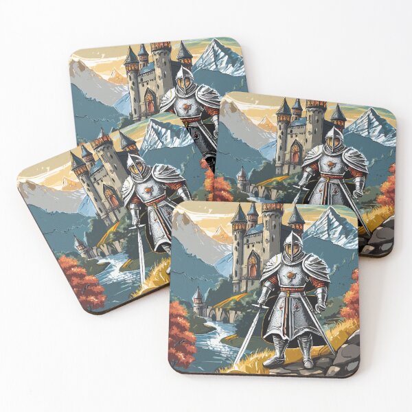 Item preview, Chivalrous Valor: Medieval Knight Art designed and sold by bb-15artstudio.