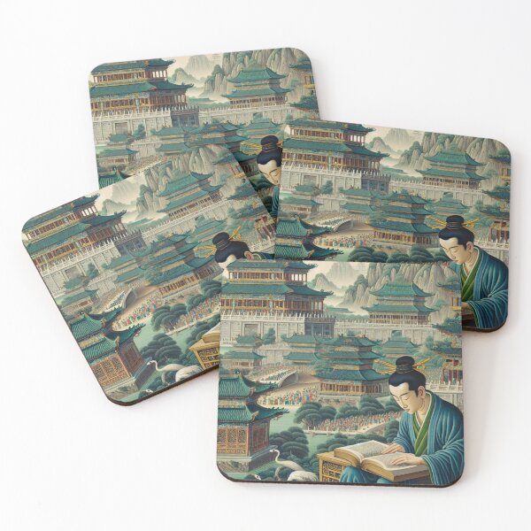 Item preview, The Chinese Student Becoming the Scholar designed and sold by silklotus.