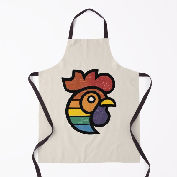 Item preview, Rainbow Rooster’s head designed and sold by Firas Aljazzar.