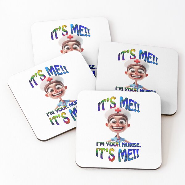 Item preview, It's me nurse cartoon design designed and sold by FaganStudio6696.