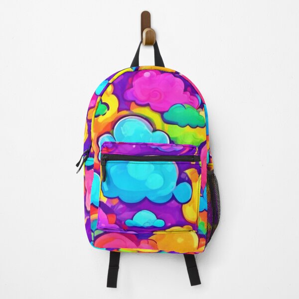 Item preview, Colorful Splashy Sky Art designed and sold by Health And Fitness Posts e-Store.